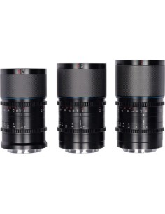 Sirui Saturn T2.9 1.6x Carbon Fiber Full-Frame Anamorphic 3-Lens Set (Sony E, Blue Flare)