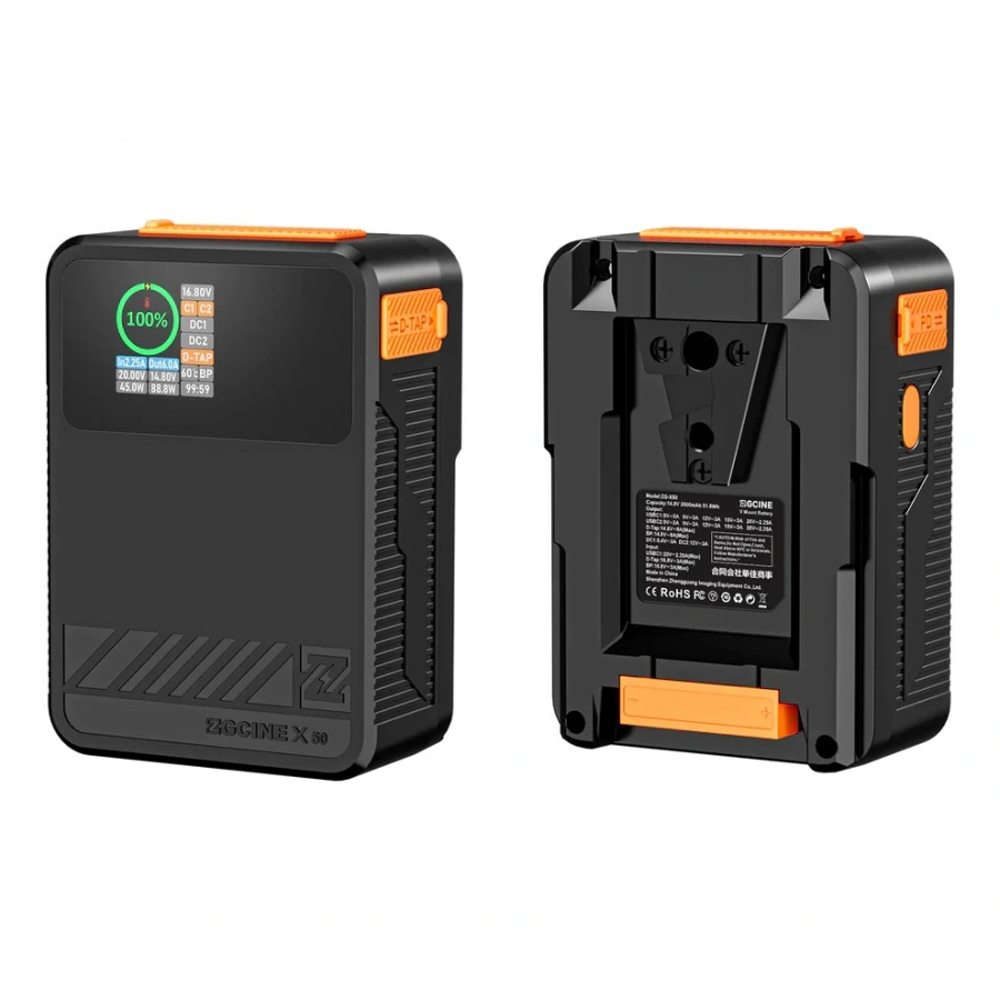 ZGCINE ZG-X50 52Wh Battery (V-Mount)