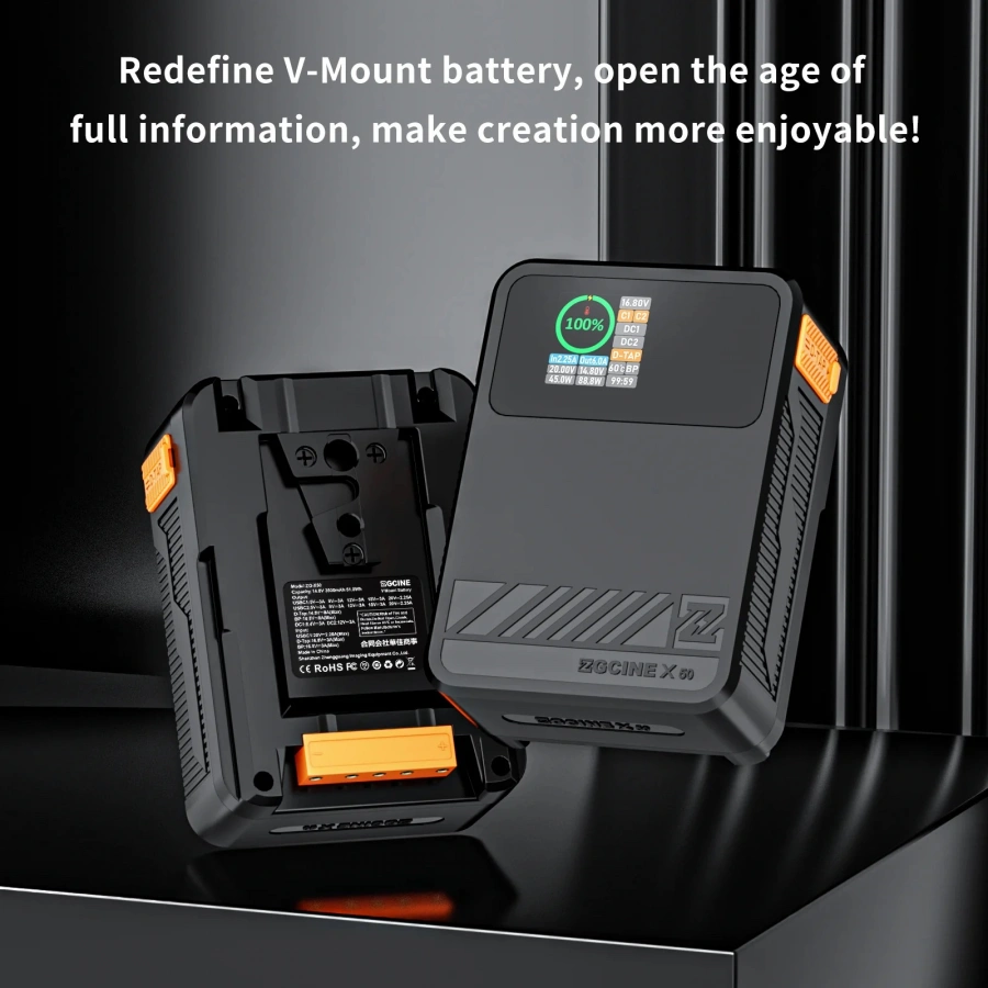 ZGCINE ZG-X50 52Wh Battery (V-Mount)