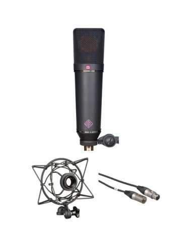Neumann U 87 Ai MT Large-Diaphragm Multipattern Condenser Microphone Kit with Shockmount and Cable