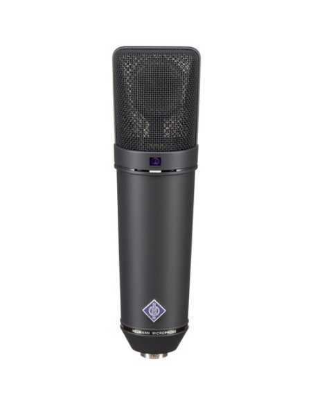 Neumann U 87 Ai MT Large-Diaphragm Multipattern Condenser Microphone (Stereo Set, Black)