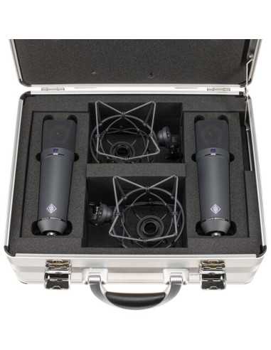 Neumann U 87 Ai MT Large-Diaphragm Multipattern Condenser Microphone (Stereo Set, Black)