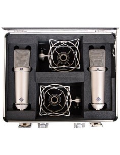 Neumann U 87 Ai Stereo Set Nickel Condenser Microphones