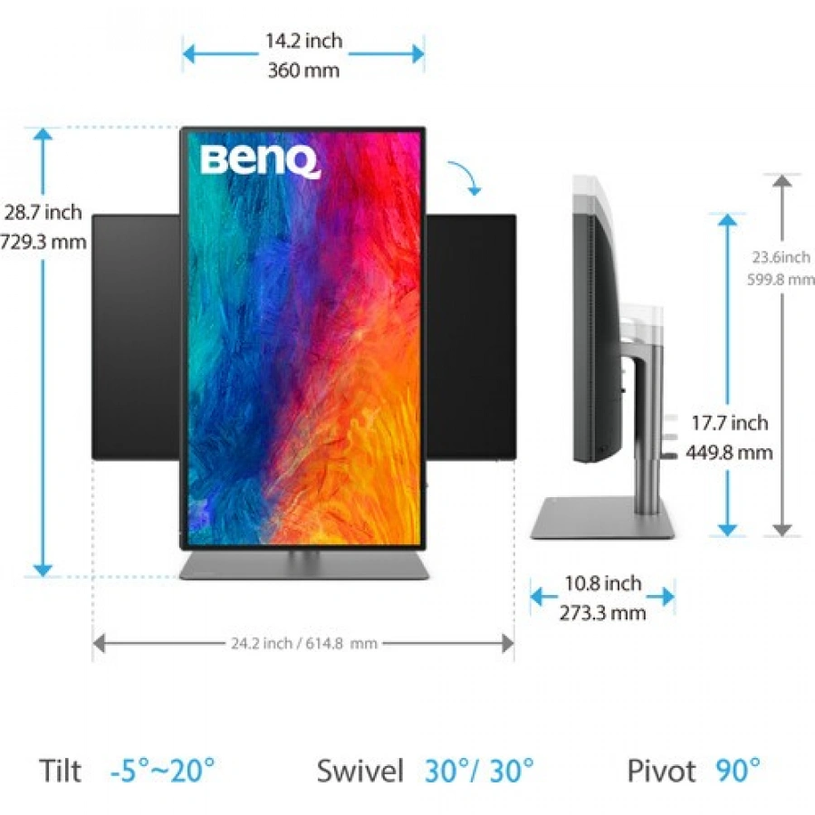 Meta title BenQ PD2725U 27" 4K Designer Monitor | CamTools UAE