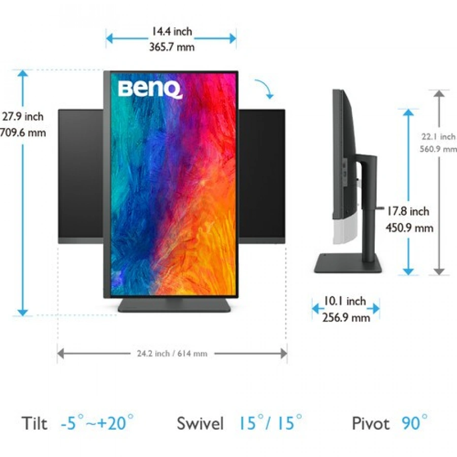 BenQ DesignVue PD2705U 27" 4K HDR Monitor