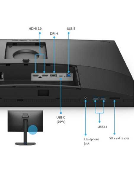 BenQ PhotoVue SW272U 27" 4K HDR Monitor