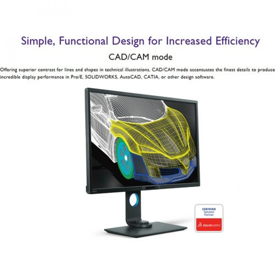 BenQ PD3220U DesignVue Designer 31.5" 16:9 HDR 4K IPS Monitor