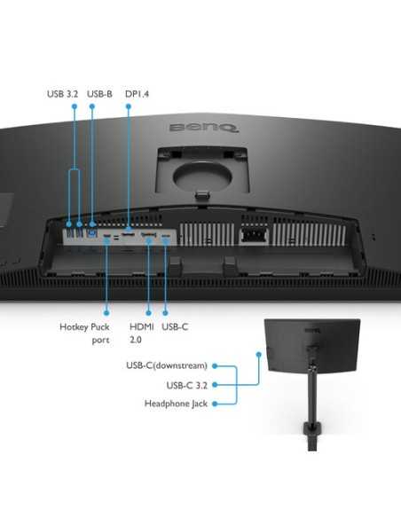 BenQ PD2706UA 27" 4K Creative Monitor (Dark Gray)