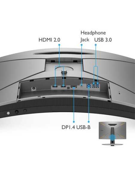BenQ EX3410R MOBIUZ 34" 21:9 Ultrawide Curved VA Monitor