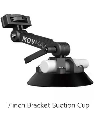 MOVMAX Suction Cup with 7" Bracket | UAE
