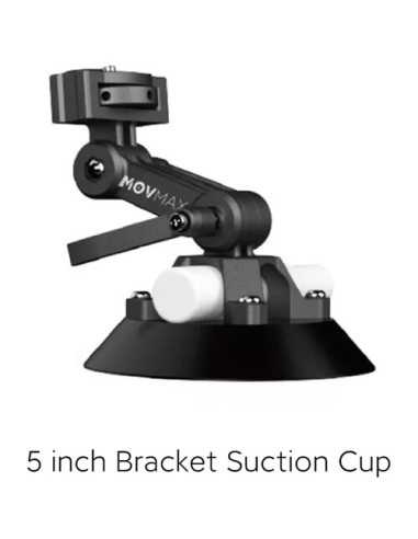 MOVMAX Suction Cup with 5" Bracket | UAE, Dubai