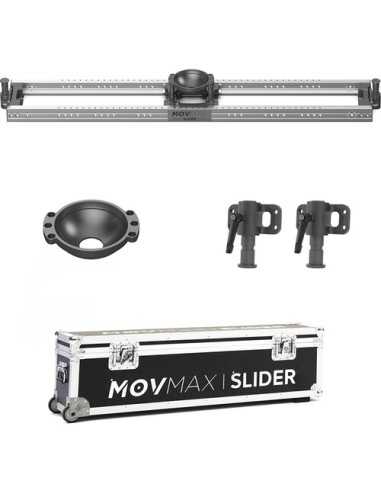 MOVMAX Camera Slider System with 150mm Bowl Mount (59") | Camera Sliders | CAM TOOLS Middle East | MOVMAX