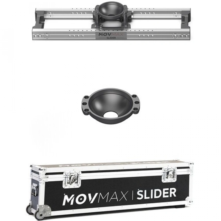 MOVMAX Camera Slider System with 150mm Bowl Mount