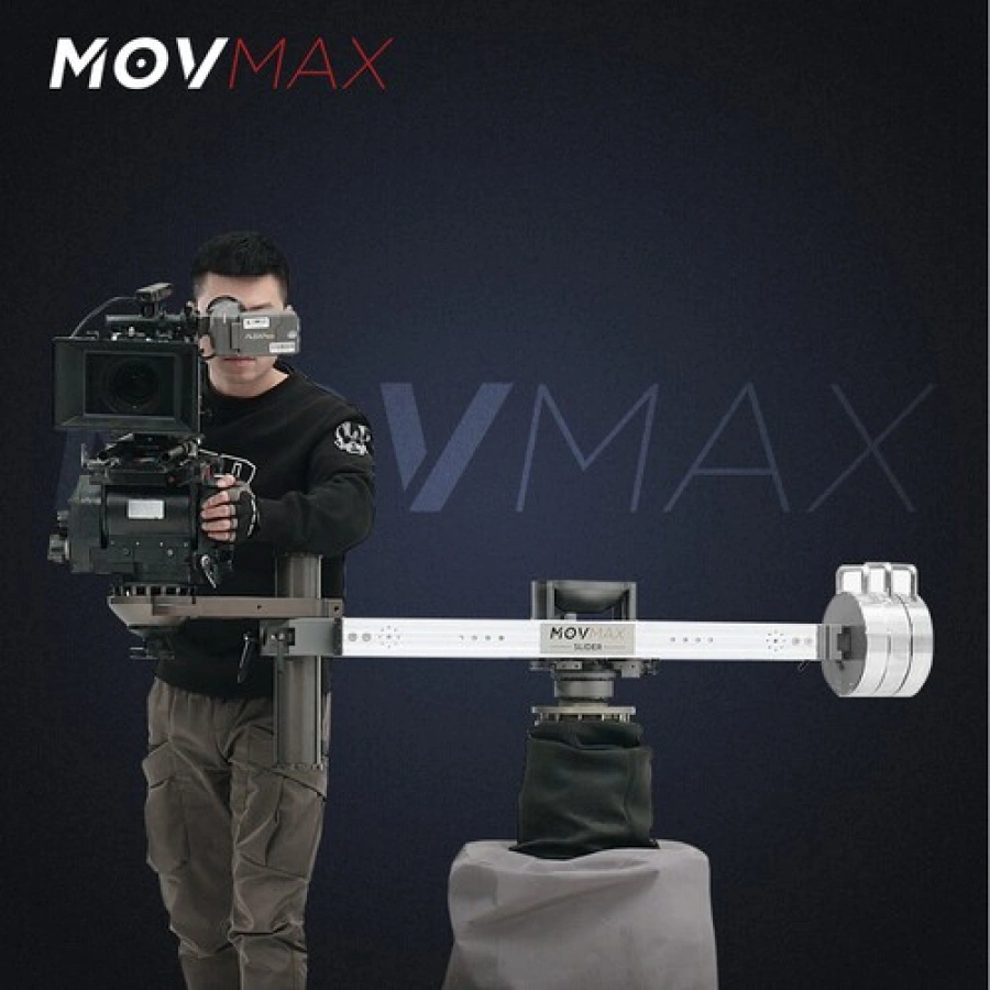 MOVMAX Camera Slider System with 150mm Bowl Mount