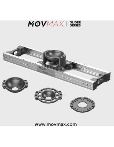 MOVMAX Camera Slider System with 150mm Bowl Mount