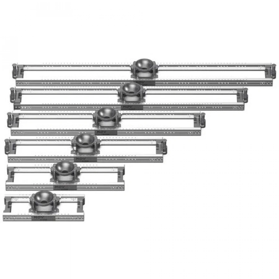 MOVMAX Camera Slider System with 150mm Bowl Mount