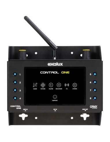 Exalux CONTROL ONE DMX Controller | DMX Devices | CAM TOOLS Middle East | EXALUX