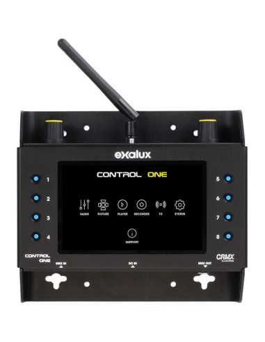 Exalux CONTROL ONE Wireless DMX Controller Starter Kit | DMX Devices | CAM TOOLS Middle East | EXALUX