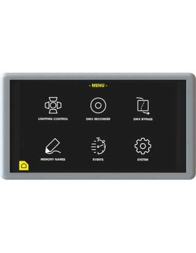 Exalux Control Touch Studio HMI 5'' Wall-Mount Touch Controller & Control Hub