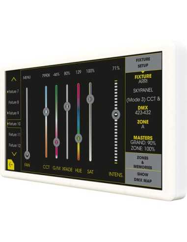Exalux Control Touch Studio HMI 5'' Wall-Mount Touch Controller & Control Hub