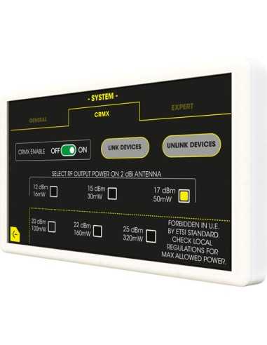 Exalux Control Touch Studio HMI 5'' Wall-Mount Touch Controller & Control Hub