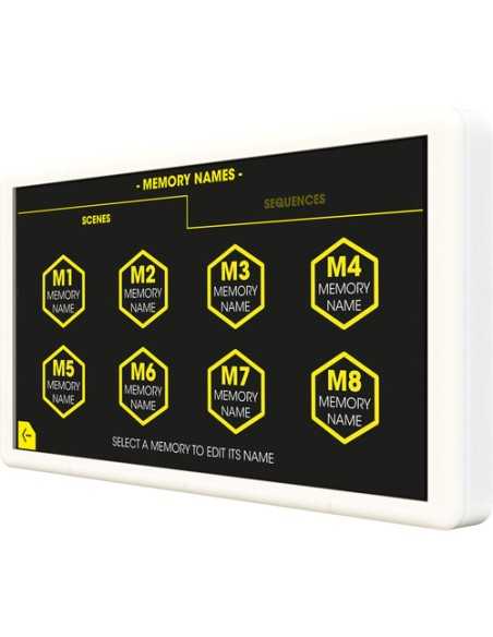 Exalux Control Touch Studio HMI 5'' Wall-Mount Touch Controller & Control Hub