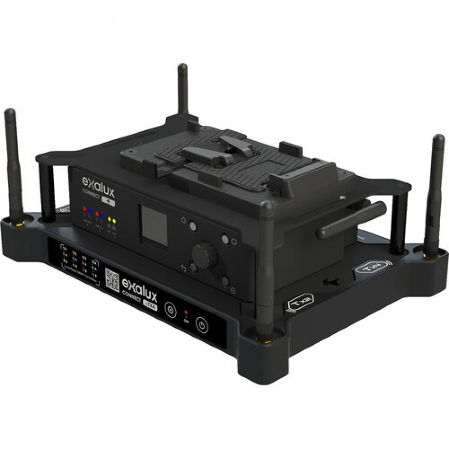 Exalux CONNECT eTX4 Wireless DMX RDM Transmitter