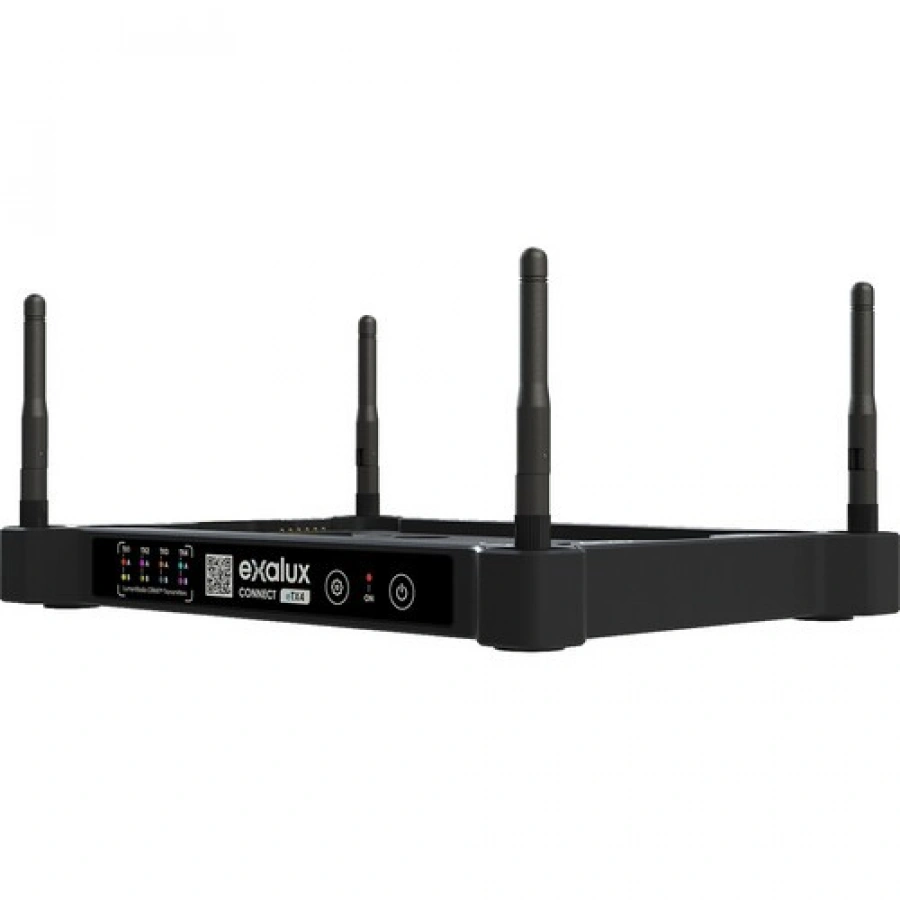 Exalux CONNECT eTX4 Wireless DMX RDM Transmitter