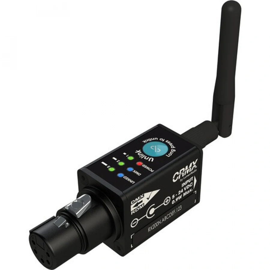 Exalux CONNECT RX200N Wireless RDM DMX Receiver