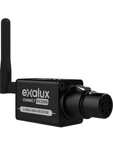 Exalux CONNECT RX200N Wireless RDM/DMX Receiver (Basic Kit)