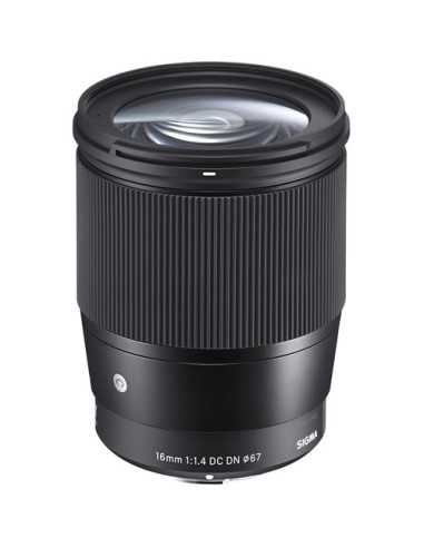 Sigma 16mm f/1.4 DC DN Contemporary Lens (Sony E) | Home | CAM TOOLS Middle East | SIGMA