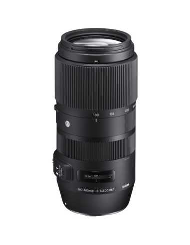 Sigma 100-400mm f/5-6.3 DG OS HSM Contemporary Lens for Canon EF | Mirrorless Lenses | CAM TOOLS Middle East | SIGMA