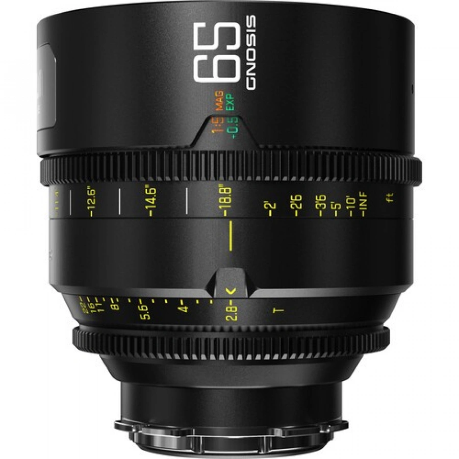 DZOFilm 65mm T2.8 Gnosis Macro Prime Lens (LPL with PL & EF Mounts, Feet)