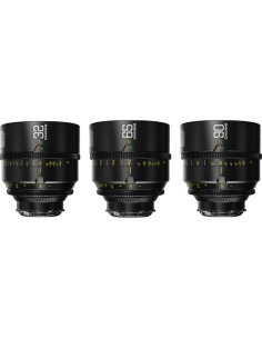 DZOFilm 32, 65, 90mm T2.8 Gnosis Macro Prime 3-Lens Kit (LPL with PL & EF Mounts)