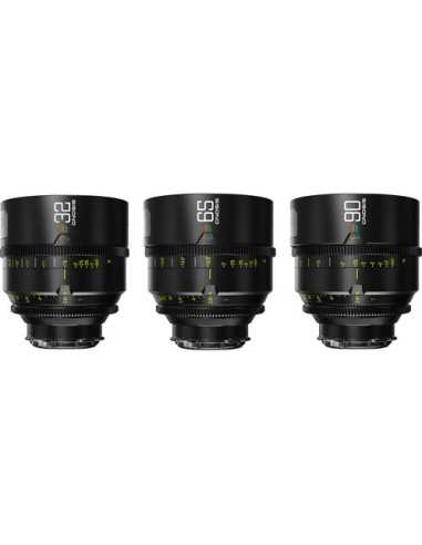 DZOFilm 32, 65, 90mm T2.8 Gnosis Macro Prime 3-Lens Kit (LPL with PL & EF Mounts) | Cine Lenses | CAM TOOLS Middle East | DZOFILM