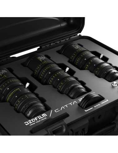 DZOFilm Catta FF 18-35/35-80/70-135mm T2.9 Cine 3-Lens Bundle (Sony E, Black)