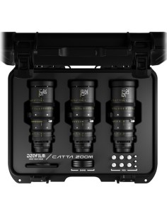 DZOFilm Catta FF 18-35/35-80/70-135mm T2.9 Cine 3-Lens Bundle (Sony E, Black)