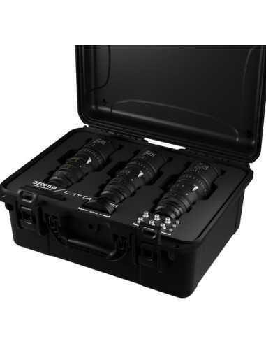 DZOFilm Catta FF 18-35/35-80/70-135mm T2.9 Cine 3-Lens Bundle (Sony E, Black)