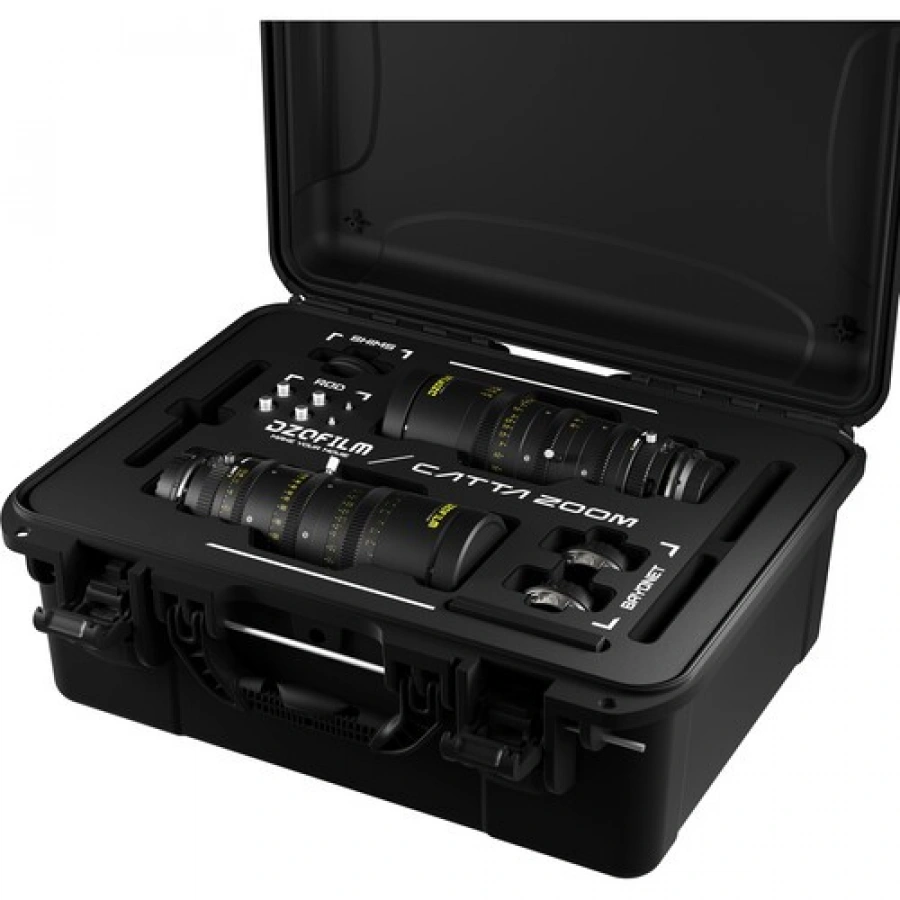 DZOFilm Catta FF 18-35/35-80mm T2.9 Cine 2-Lens Bundle (Sony E, Black)
