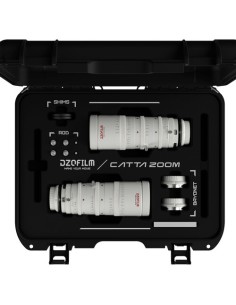 DZOFilm Catta FF 18-35/35-80mm T2.9 Cine 2-Lens Bundle (Sony E, White)