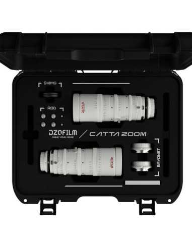 DZOFilm Catta FF 18-35/35-80mm T2.9 Cine 2-Lens Bundle (Sony E, White) | Cine Lenses | CAM TOOLS Middle East | DZOFILM