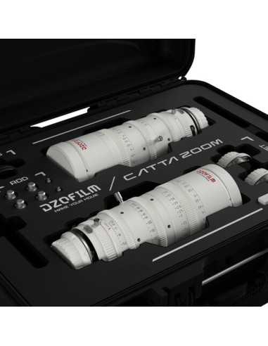 DZOFilm Catta FF 18-35/35-80mm T2.9 Cine 2-Lens Bundle (Sony E, White)