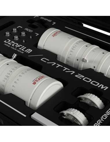DZOFilm Catta FF 18-35/35-80mm T2.9 Cine 2-Lens Bundle (Sony E, White)