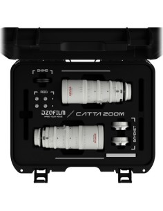 DZOFilm Catta FF 18-35/70-135mm T2.9 Cine 2-Lens Bundle (Sony E, White)