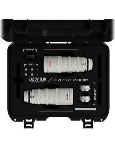 DZOFilm Catta FF 18-35/70-135mm T2.9 Cine 2-Lens Bundle (Sony E, White) | Cine Lenses | CAM TOOLS Middle East | DZOFILM