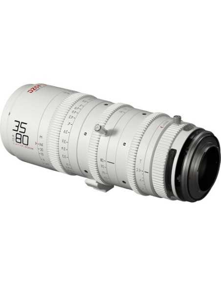 DZOFilm Catta 35-80mm T2.9 E-Mount Cine Zoom Lens (White)
