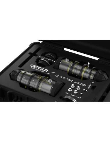 DZOFilm Catta Ace FF 18-35/35-80mm T2.9 Cine 2-Lens Bundle (PL/EF, Black)