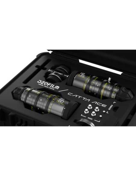 DZOFilm Catta Ace FF 18-35/35-80mm T2.9 Cine 2-Lens Bundle (PL/EF, Black)