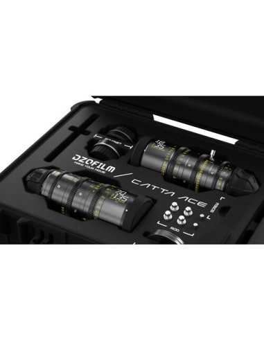 DZOFilm Catta Ace FF 18-35/70-135mm T2.9 Cine 2-Lens Bundle (PL/EF, Black)
