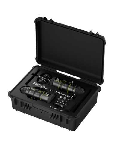 DZOFilm Catta Ace FF 18-35/70-135mm T2.9 Cine 2-Lens Bundle (PL/EF, Black)